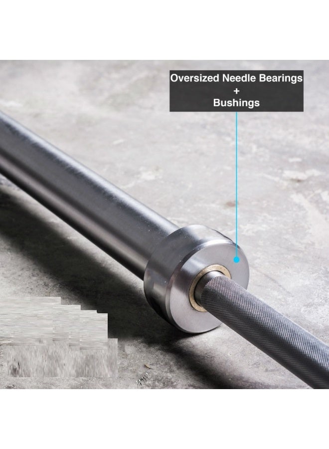 Elite Olympic Bar 220cm - Image 4